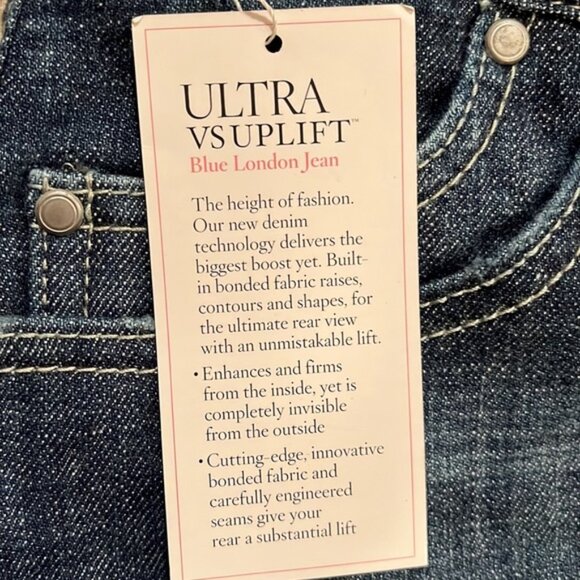 Victoria's Secret London Jean ultra VS uplift jeans Size 6 NWT - Picture 4 of 8